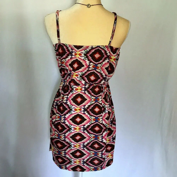 Rue 21 Sleeveless Multi Pattern and Colors Mini Sleeveless Dress S - Picture 4 of 7